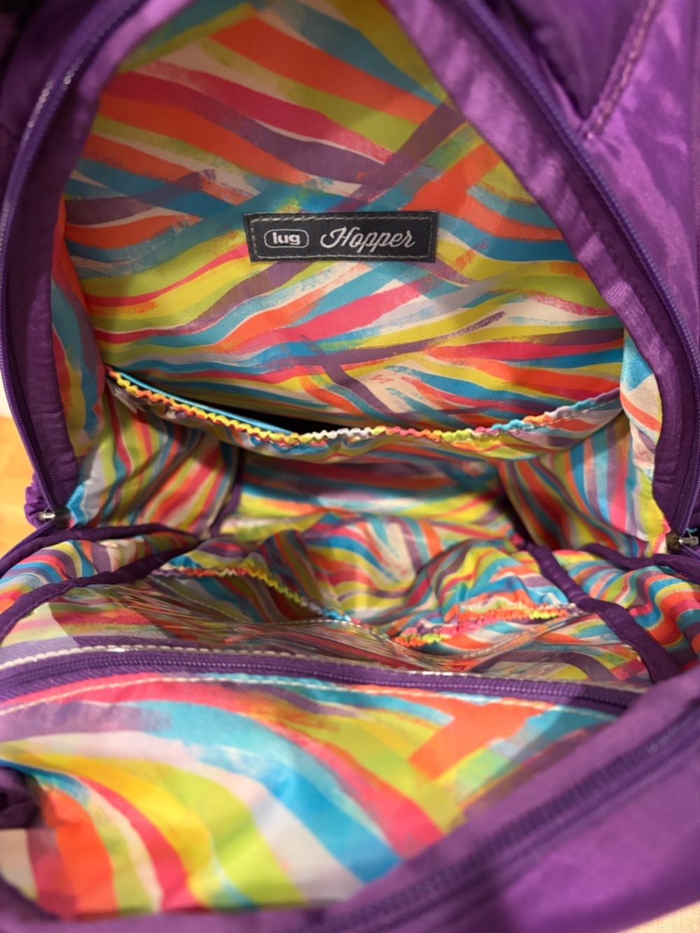 lug Purple Backpack - Picture 5 of 7